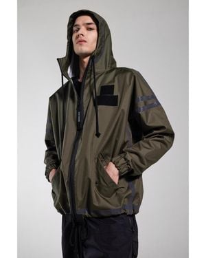 Stutterheim Forsa Full Zip Hooded Jacket - Gray
