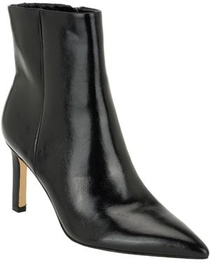 Calvin Klein Chrysta Pointed Toe Stiletto Dress Booties - Black