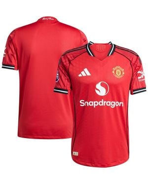adidas Manchester United Home 2025/26 Authentic Player Jersey - Red