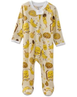 Butterblu Baby Scout Sleep And Play Bodysuit - Yellow