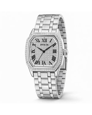 INVICTA WATCH Wildflower Quartz Dial Watch - White