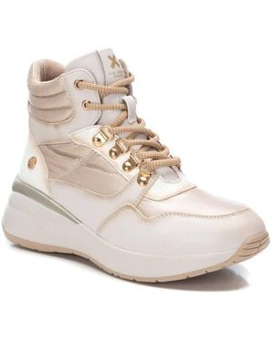 Xti Sport Wedge Booties By - Natural