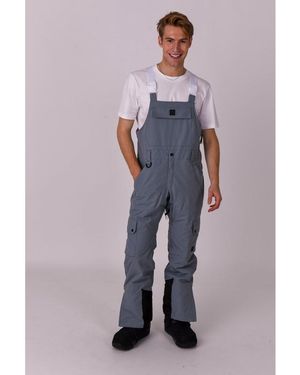 OOSC Yeh Man Bib Pant Teal - Blue