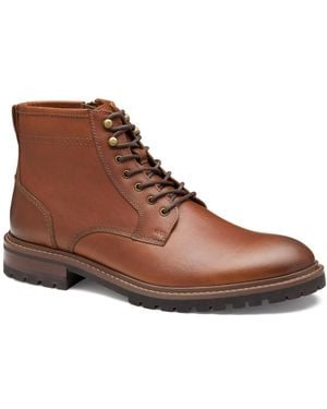 Johnston & Murphy Barrett Lace-up Boots - Brown