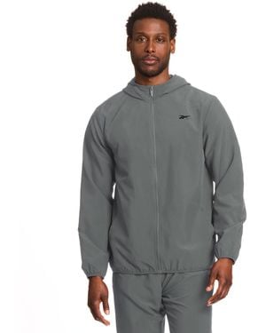 Reebok Woven Logo Jacket - Gray