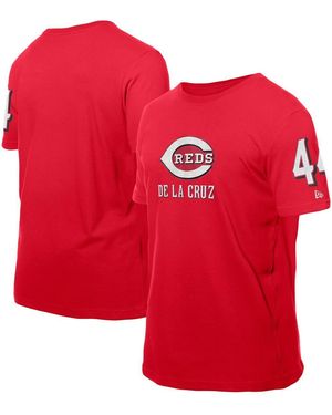 KTZ Elly De La Cruz Cincinnati S Design Lab Name Number T-shirt - Red