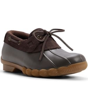 Sperry Top-Sider 1-eye Saltwater Duck Slip-on Sneakers - Brown