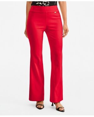 INC International Concepts Flared-leg Pull-on Pants