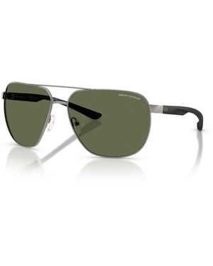 ARMANI EXCHANGE Rmni Exchnge Polrized Sunglsses - Green