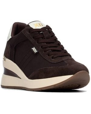 Xti Wedge Platform Sneakers - Black