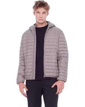 Alpine North Yoho Lightweight Packable Puffer Jacket & Bag - Purple