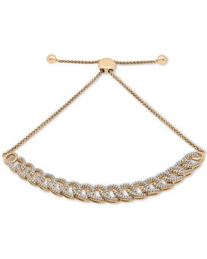 Wrapped in Love Diamond Large Link Bolo Bracelet (1/2 Ct. T.w. - Metallic
