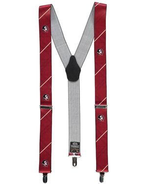 Eagles Wings Florida State Seminoles Suspenders - Red