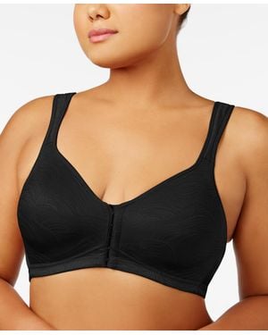 Playtex 18 Hour Posture Boost Front Close Wireless Bra Use525 - Black