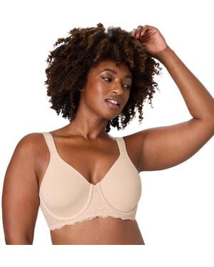 Bali Plus Size Breathe Medium Underwire Full Coverage Minimizer Bra - Brown