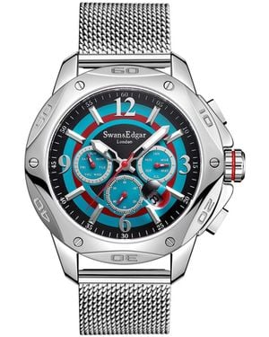 Swan And Edgar Se1601 Swan & Edgar Hand Assembled Sports Target Automatic - Gray