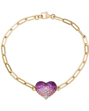 Le Vian Strawberry Ombre Sapphire Heart (1-3/8 Ct. T.w. - Pink