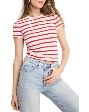 GOOD AMERICAN Super Stretch T-shirt - Multicolor
