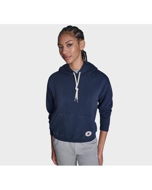 Converse Chuck Taylor Patch Pullover Hoodie - Blue