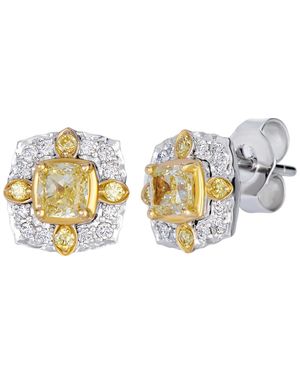 Le Vian Fancy Light Yellow Diamond (0.53 Ct. T.w. - White