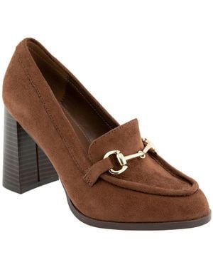 BCBGeneration Yixy High Heel Loafer - Brown