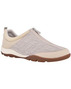 Easy Spirit Bestrong Zip-up Walking Sneakers - Natural