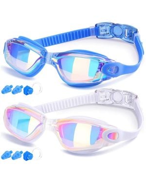 Gnuadz Swim goggles Anti Fog Uv Protection Leakproof - Blue