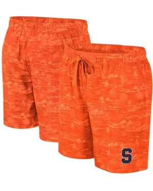Colosseum Athletics Syracuse Ozark Swim Shorts - Orange