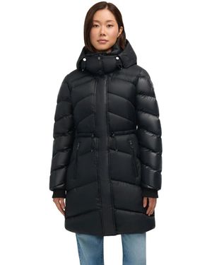 Pajar Saturn Mid-length Quilted Puffer - Black