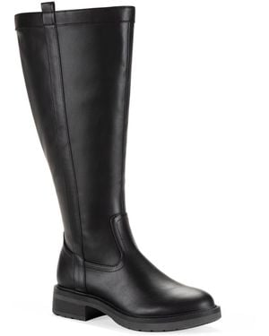 Style & Co. Terryy Round Toe Tall Boots - Black