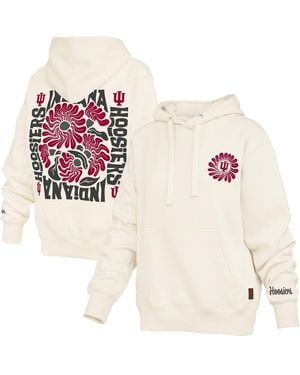Pressbox Indiana Hoosiers Elena Janise Hoodie - Pink
