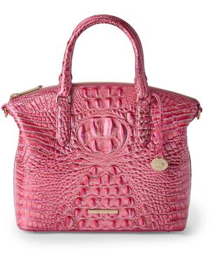 Brahmin Duxbury Leather Satchel Bag - Pink