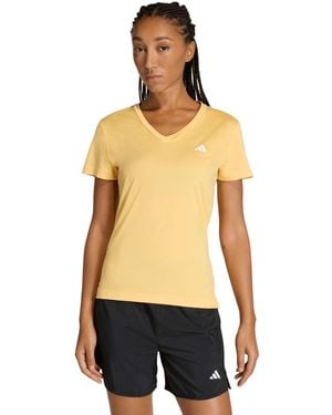 adidas Workout Essentials V-neck T-shirt - Orange