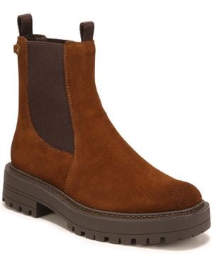 Sam Edelman Laguna Lug-sole Chelsea Booties - Brown