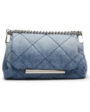 Steve Madden Colete Mini Quilted Shoulder Bag - Blue