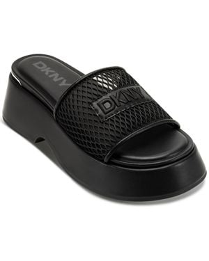 DKNY Iredell Slide Sandal - Black
