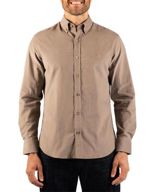 Tailorbyrd Corduroy Sport Shirt - Natural