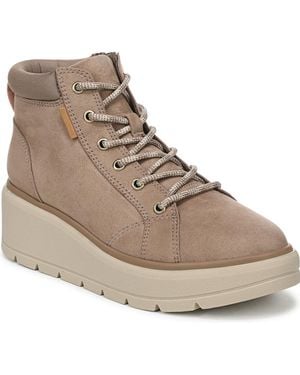 Dr. Scholls Nice Day Max Alpine Wedge Water Resistant Booties - Natural