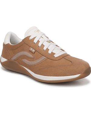 Ryka Era Low Profile Lace Up Sneakers - Brown