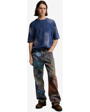 Desigual Gaugin Denim Pants - Blue