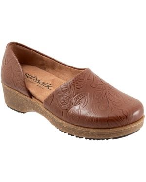 Softwalk Addie Clog - Brown