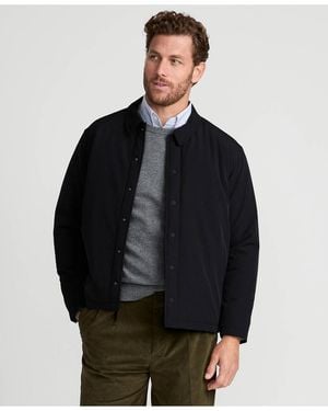 Lands' End Insulated Commuter Shirt Jacket - Black