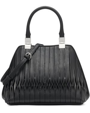 Calvin Klein Granite Studded Convertible Satchel Bag in