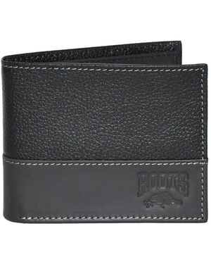 ROOTS Men Slim Top Flap Non Removable - Black