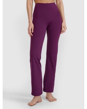 4F Flared Yoga leggings - Purple