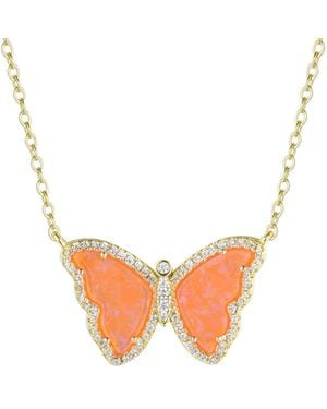 KAMARIA Butterfly Necklace - Multicolor