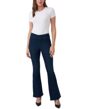 Seven7 Revenge High-rise Flare Pull-on Jeans - Blue