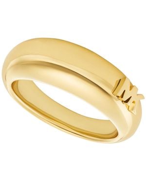 Michael Kors Tone Domed Sized Ring - Metallic