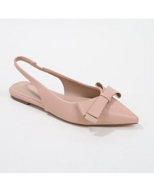 BERNESS Cinnamon Slingback Flats - Pink