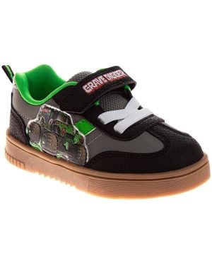 MONSTER JAM Little Boys Comfortable Casuals Sneaker - Green